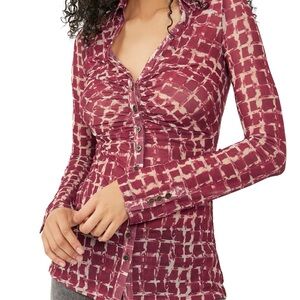 Free People Lucky Shirtee sz XL
